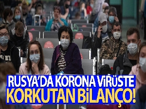 Rusya'da korona virüs vakaları 1 milyonu geçti