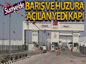 Suriye'de barış ve huzura açılan 7 kapı