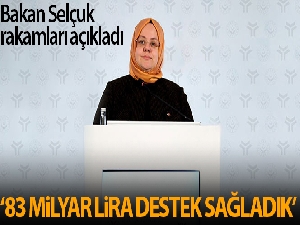 Bakan Selçuk: '1 milyon 670 bin iş yeri ve ortalama 10,9 milyon sigortalımıza yaklaşık 83 milyar lira destek sağladık'