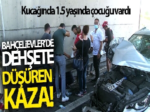 Basın Ekspres yolunda dehşete düşüren kaza