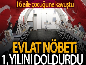 HDP önündeki ailelerin evlat nöbeti 1'inci yılını geride bıraktı