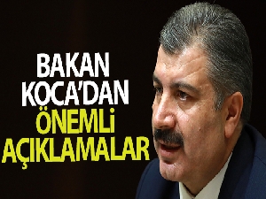 Sağlık Bakanı Koca, 6 ilin korona virüs değerlendirmesini Diyarbakır'da yaptı