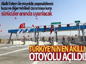 Ankara-Niğde otoyolu açıldı