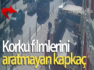 Korku filmlerini aratmayan kapkaç kamerada