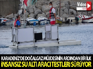 Karadeniz'de doğalgaz müjdesinin ardından bir ilk