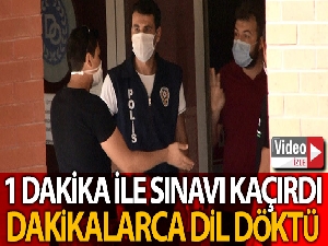 1 dakika ile sınavı kaçırdı, içeri girebilmek için dakikalarca dil döktü