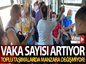 Toplu taşıma araçlarında manzara değişmedi