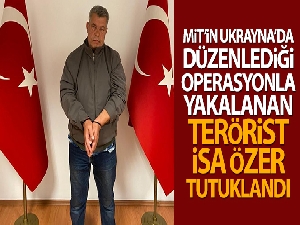 MİT'in Ukrayna'da düzenlediği operasyonla yakalanan PKK/KCK üyesi tutuklandı