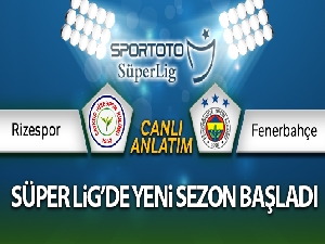 Rizespor Fenerbahçe Canlı Anlatım