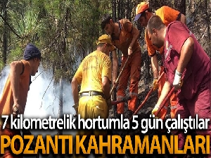 Pozantı'daki yangın, Çayır Yaylası mevkisine sıçradı