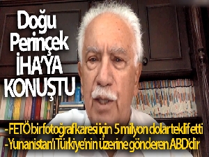 Doğu Perinçek: 'FETÖ bir fotoğraf karesi için 5 milyon dolar teklif etti'