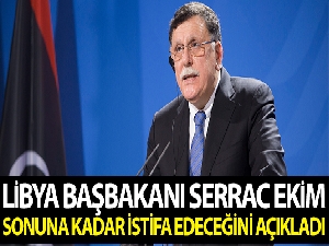 Libya Başbakanı Serrac: "Ekim ayı sonuna kadar görevlerimi yeni hükümete teslim etmek istiyorum"