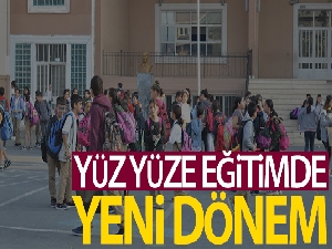 Okullarda yüz yüze eğitim 'temassız oyunlar' ile başlıyor