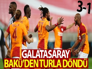 Galatasaray Neftçi'yi eledi