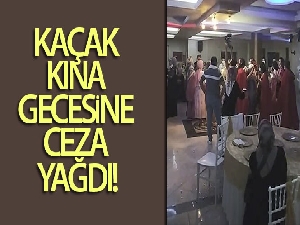 Koronavirüse böyle meydan okudular...Kaçak kınaya zabıta baskını