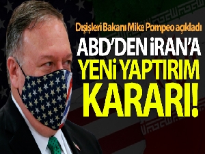 ABD, İran Savunma Bakanlığına yeni yaptırımlar uygulayacak
