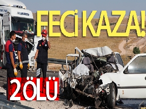 Nevşehir'de feci kaza: 2 ölü