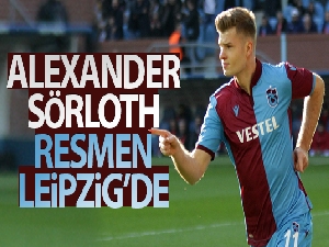 Alexander Sörloth resmen Leipzig'de
