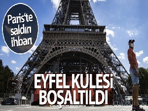 Eyfel Kulesi, bomba ihbarı nedeniyle boşaltıldı