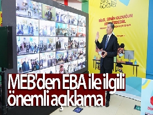 Milli Eğitim Bakanlığı, EBA'ya erişim sıkıntısıyla ilgili açıklama yaptı