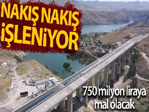 750 milyon liralık Sarıkamış-Horasan yolu nakış gibi işleniyor