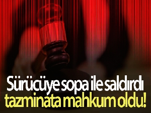 Kavgada kullanılan sopa silah sayıldı