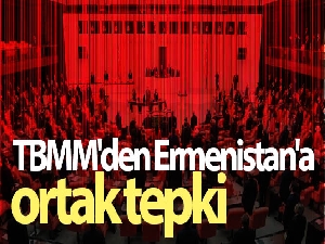 TBMM'den Ermenistan'a ortak tepki