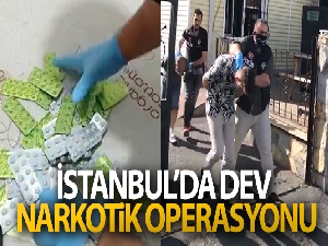 İstanbul'da dev narkotik operasyonu: 15 kilogram uyuşturucu bulundu