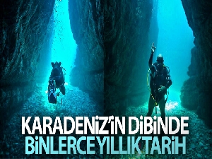 Karadeniz'in dibinde binlerce yıllık tarih