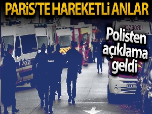 Paris'te korkutan patlama sesi