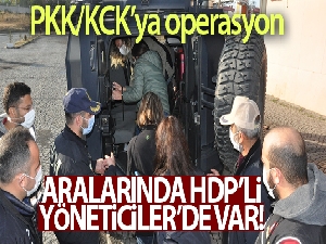 PKK/KCK'ya şafak operasyonu... HDP Kars Belediye Başkan yardımcıları gözaltına alındı