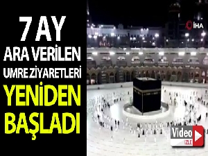 Umre ziyaretleri başladı