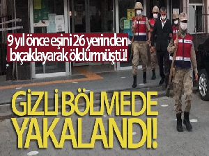 9 yıl önce eşini 26 yerinden bıçaklayarak öldüren zanlı Muş'ta yakalandı