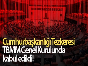 Mali ve Orta Afrika'ya asker gönderilmesine ilişkin tezkere kabul edildi