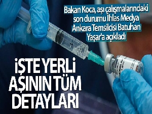 Batuhan Yaşar: 'İşte yerli aşının tüm detayları...'