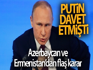 Putin, Azerbaycan ve Ermenistan Dışişleri Bakanları ile görüşmeyecek