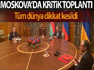 Moskova'daki Dağlık Karabağ zirvesinden ateşkes kararı çıktı