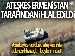 Azerbaycan: 'Ateşkes Ermenistan tarafından ihlal edildi'