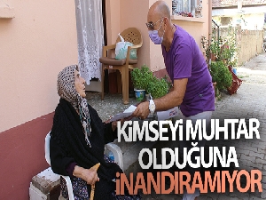 Kimseyi muhtar olduğuna inandıramıyor