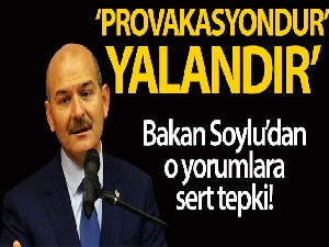 İçişleri Bakanı Soylu'dan tarikat iddialarına yanıt