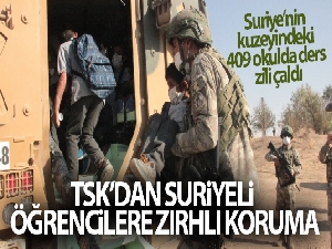 Barış Pınarı Harekatı bölgesindeki 40 bin 530 öğrenci ders başı yaptı