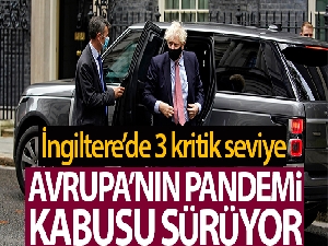 İngiltere'de yeni kısıtlamalar üç kademede uygulanacak