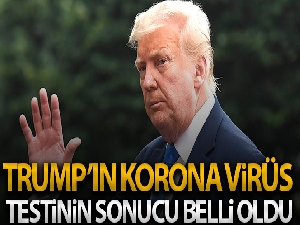 ABD Başkanı Donald Trump'ın korona virüs sonucu belli oldu