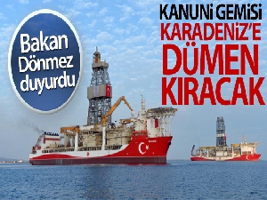 Kanuni sondaj gemisinin bakım ve onarımı tamamlandı