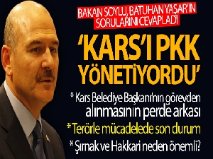 Bakan Soylu, Batuhan Yaşar'ın sorularını cevapladı