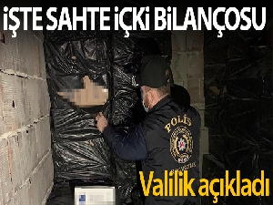 İstanbul Valiliği'nden sahte içki yapımı ve tüketimine yönelik açıklama