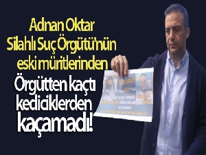 Adnan Oktar Silahlı Suç Örgütü'nün eski müritlerinden Özkan Mamati örgütten kaçtı, kediciklerden kaçamadı