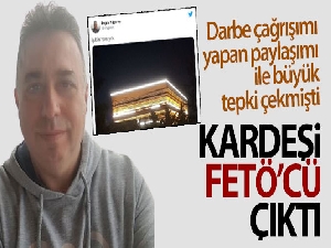 'Işıklar yanıyor' paylaşımı yapan AYM üyesi Engin Yıldırım'ın kardeşi FETÖ'cü çıktı