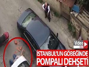 Beyoğlu'nda pompalı dehşeti kamerada: 1 ölü