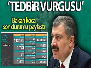 Son 24 saatte korona virüsten 71 kişi hayatını kaybetti